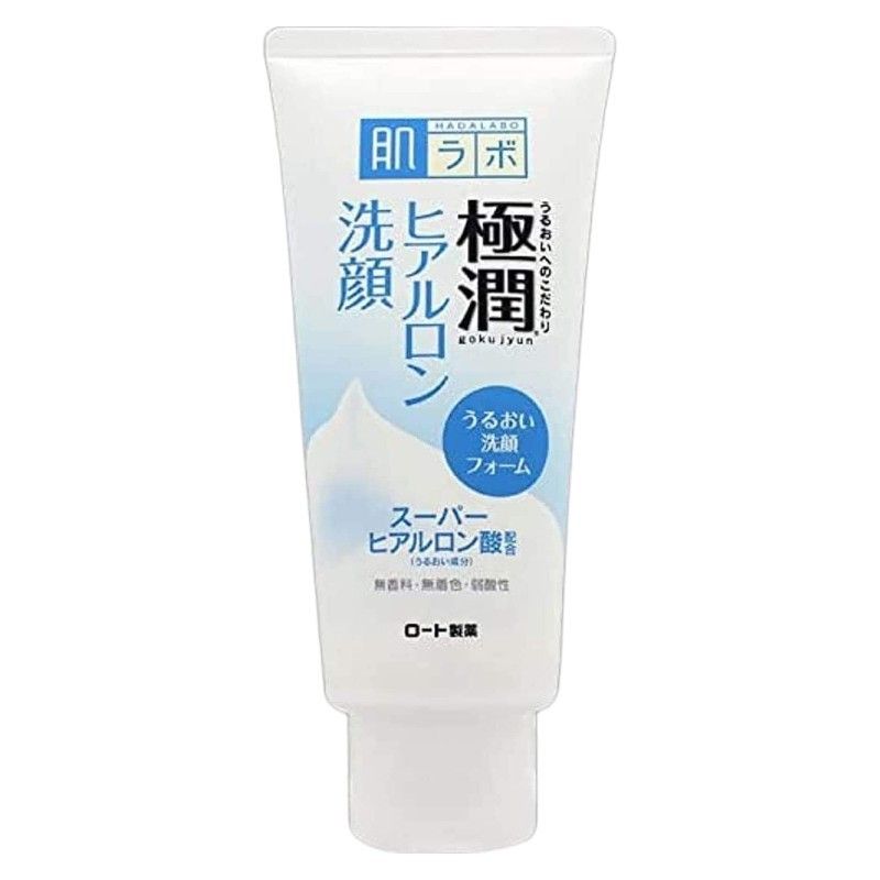 Rohto Hadalabo Gokujun Hyaluronic Cleansing Foam 100g