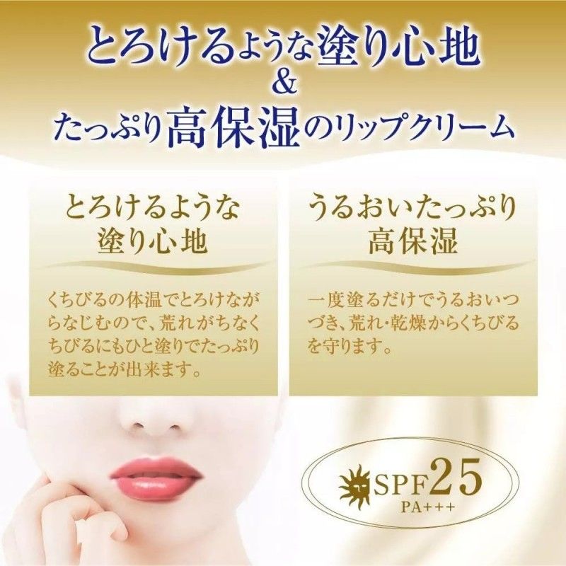 Rohto Mentholatum Melty Cream Lip Balm Rich Honey 2.4g