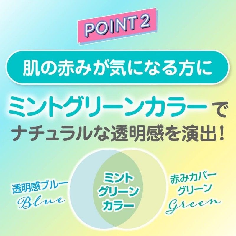 Rohto Skin Aqua Sunscreen Tone Up UV Essence SPF50+ Mint Green 80g