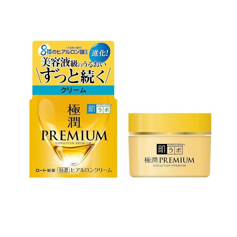 Rohto HadaLabo乐敦肌研金极润特浓保湿面霜 50g
