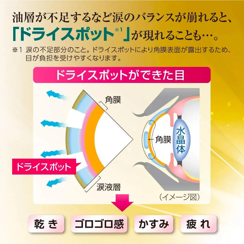 Rohto乐敦V绿钻眼药水抗干眼 15ml