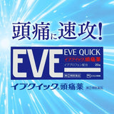 SS Pharmaceutical EVE Quick Headache Medicine 20pcs