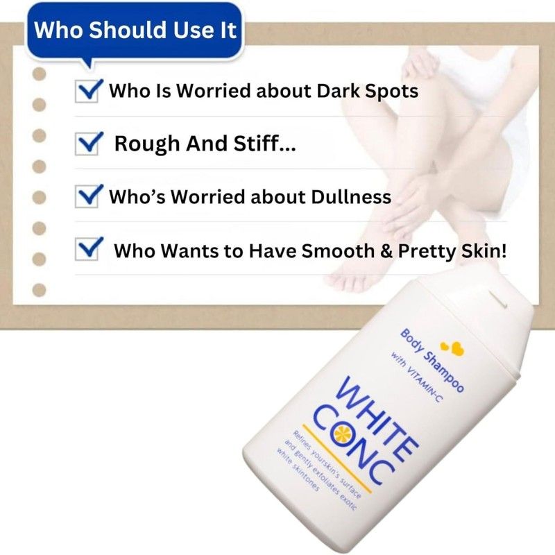 Marna White Conc Body Shampoo 360ml