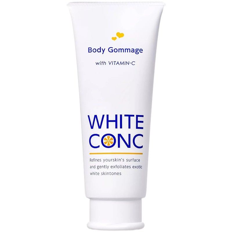 White Conc维C美白身体磨砂膏去角质嫩白 180g