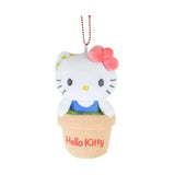 Sanrio Flower Pot Type Storage Bag Hello Kitty