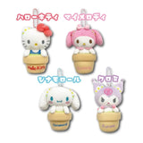Sanrio Flower Pot Type Storage Bag Hello Kitty