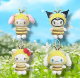 Hatakeyama Shoji Sanrio Mascot Holder Mini Plush Pouch Cinnamoroll Honey Bee