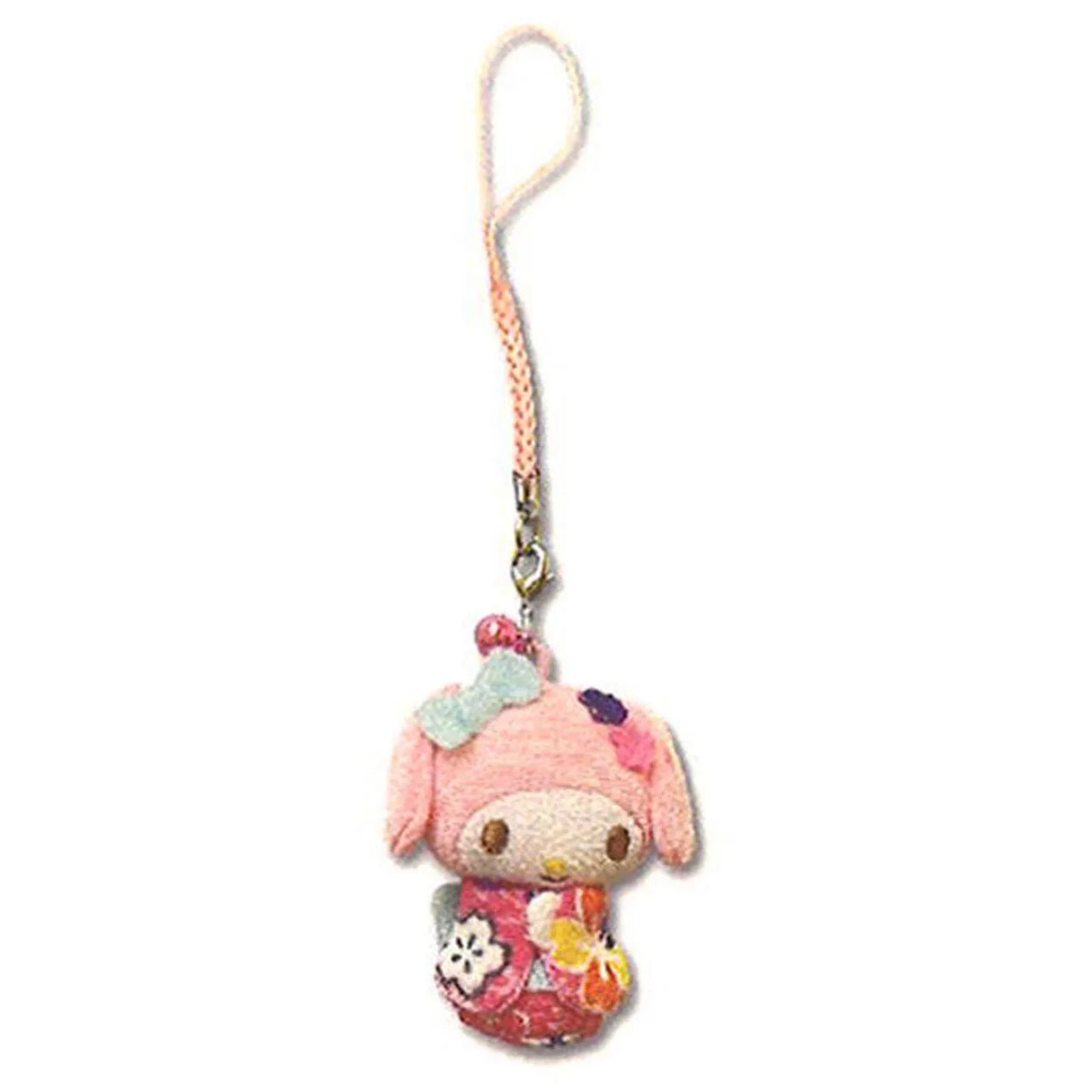 Sanrio三丽鸥和服玩偶挂件美乐蒂5cm