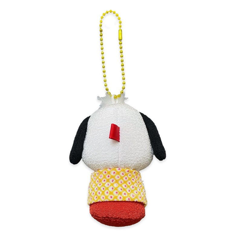 Sanrio Kimono Chirimen Mascot Pochacco  8cm