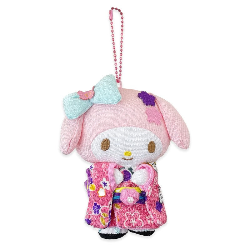Sanrio Kimono Chirimen Mascot My Melody 12cm