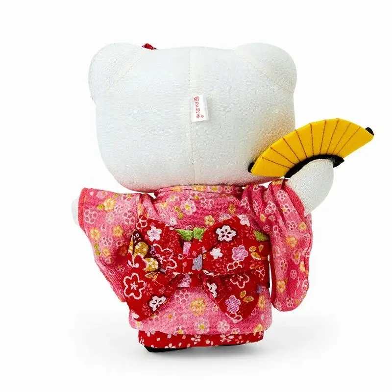 Sanrio Crepe Japanese Doll M  Hello Kitty Pink 20cm