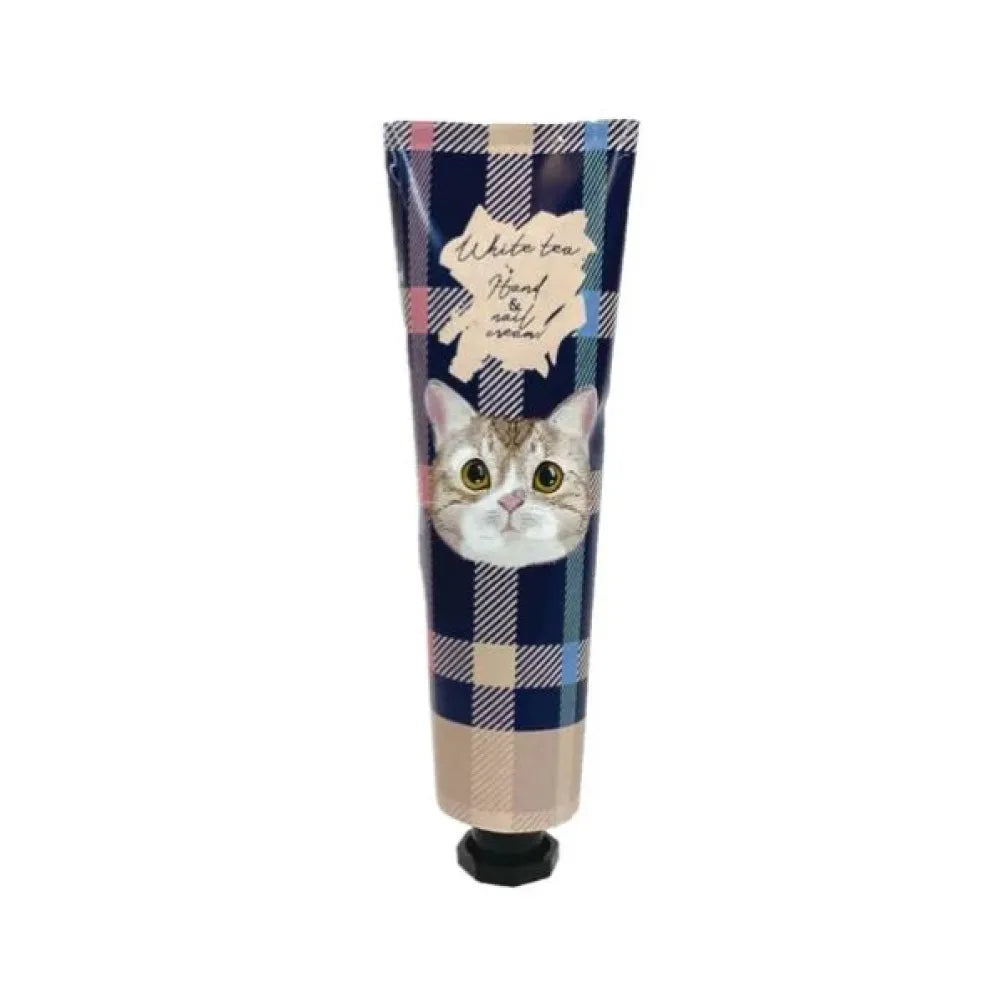 Honyaradoh Cat Moisturizing Hand Cream White Tea 30g