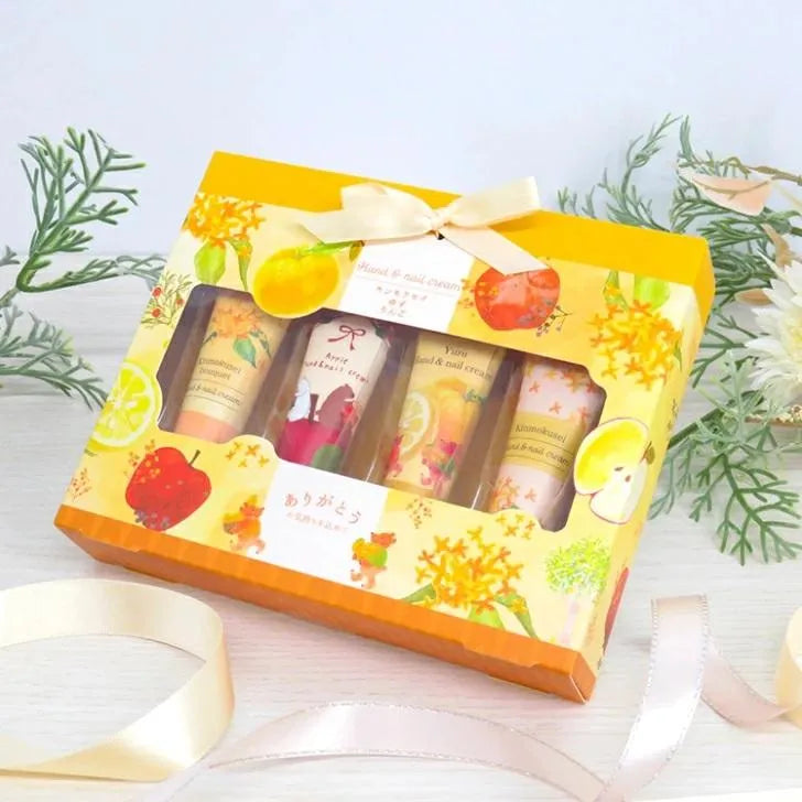 Honyaradoh Osmanthus Hand & Nail Cream Set 10g*4