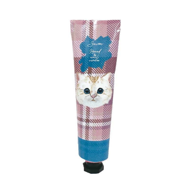 Honyaradoh虹雅堂猫咪图案保湿护手霜皂香 35g