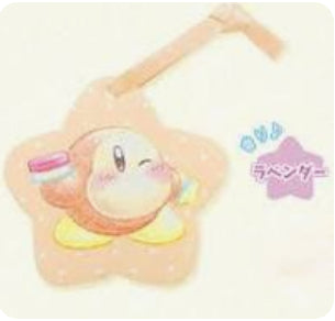 Kirby-星之卡比-星形橙色香片