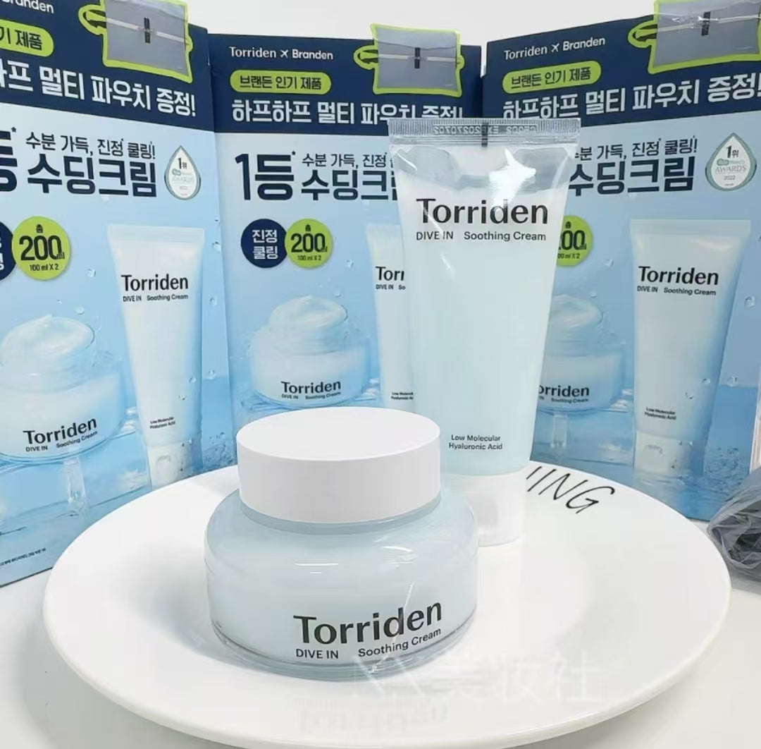 Torriden-桃瑞丹-低分子玻尿酸啫喱面霜套装-100ml*2-sm