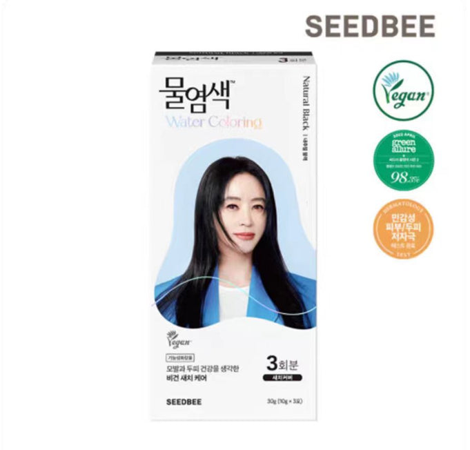 Seedbee-思得蜜-水染发3支-03黑色