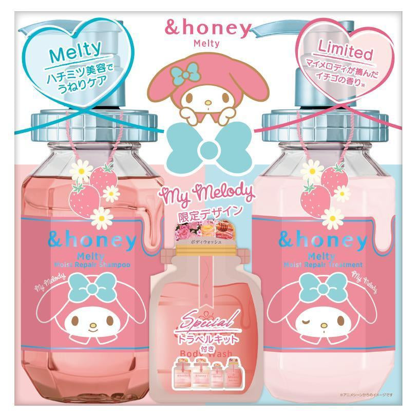 &Honey-安蒂花子-限定美乐蒂洗护套装-440ml*2