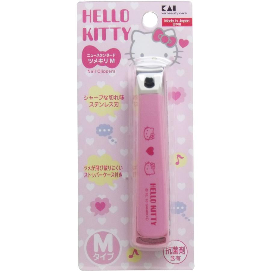 Kai-贝印-kai-指甲剪刀-Kitty-粉色