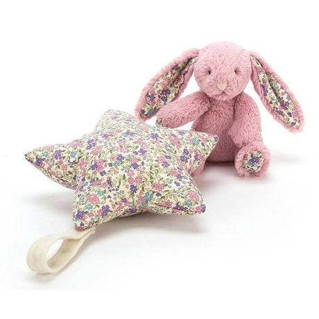 Jellycat邦尼兔兔抱星星粉色28cm