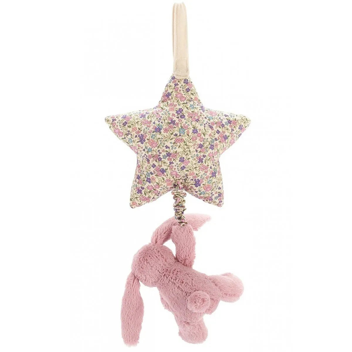 Jellycat邦尼兔兔抱星星粉色28cm