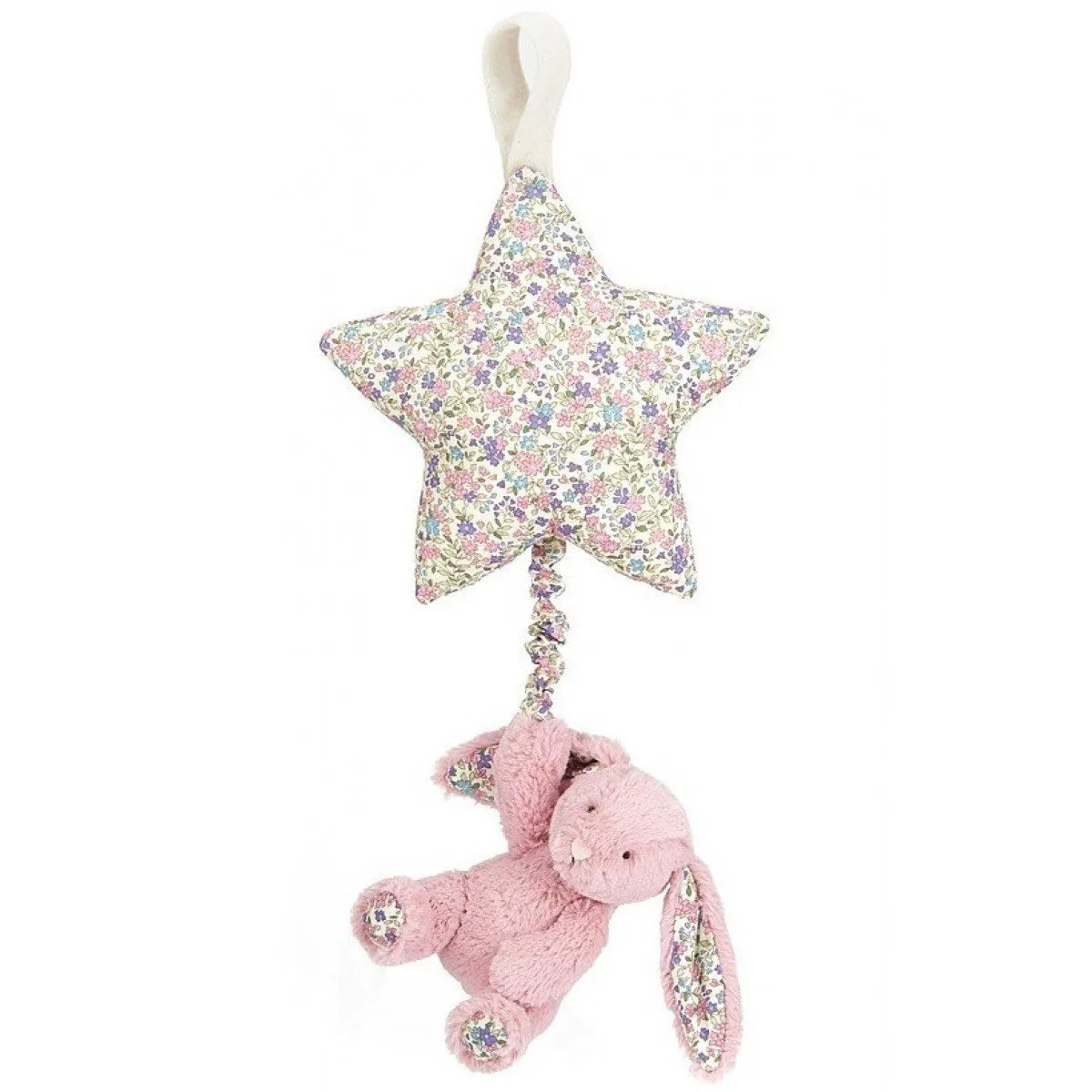 Jellycat邦尼兔兔抱星星粉色28cm