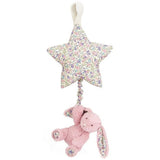 Jellycat邦尼兔兔抱星星粉色28cm