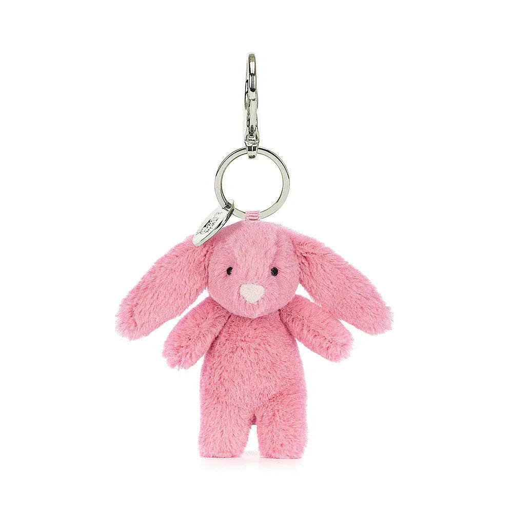 Jellycat包包挂件粉色害羞兔 17cm
