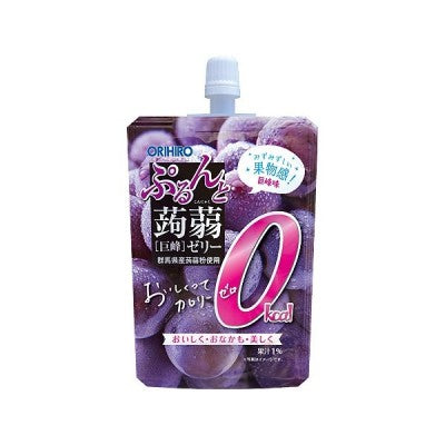 ORIHIRO-蒟蒻吸嘴果冻-葡萄-130g
