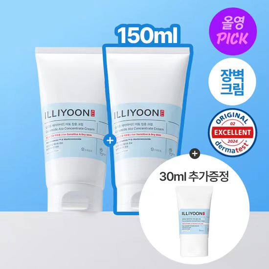 Illiyoon-神经酰胺Ato浓缩霜-150ml*2-sm
