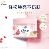 Dove Ice Cream Fruit Milk Body Scrub 280g