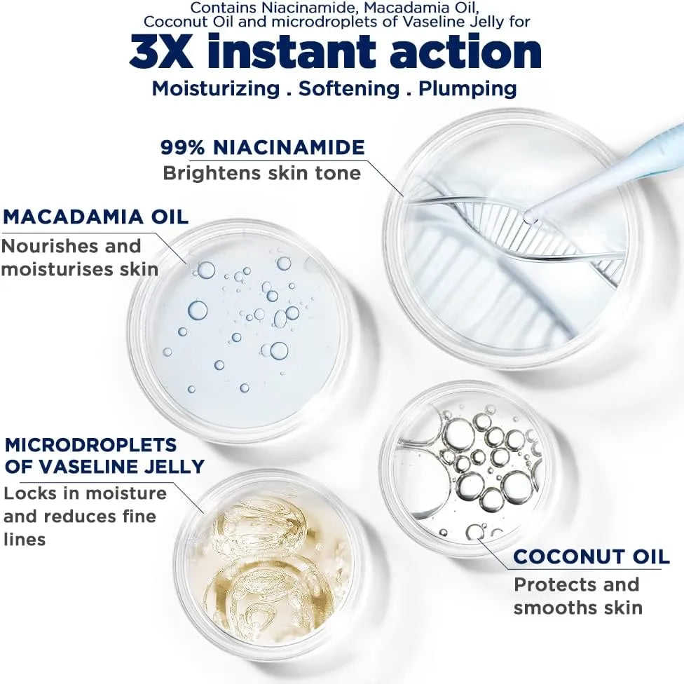 Vaseline凡士林滋养修护足膜 24ml*3片