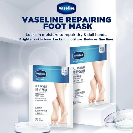 Vaseline Pro Derma Repairing Foot Mask 24ml*3