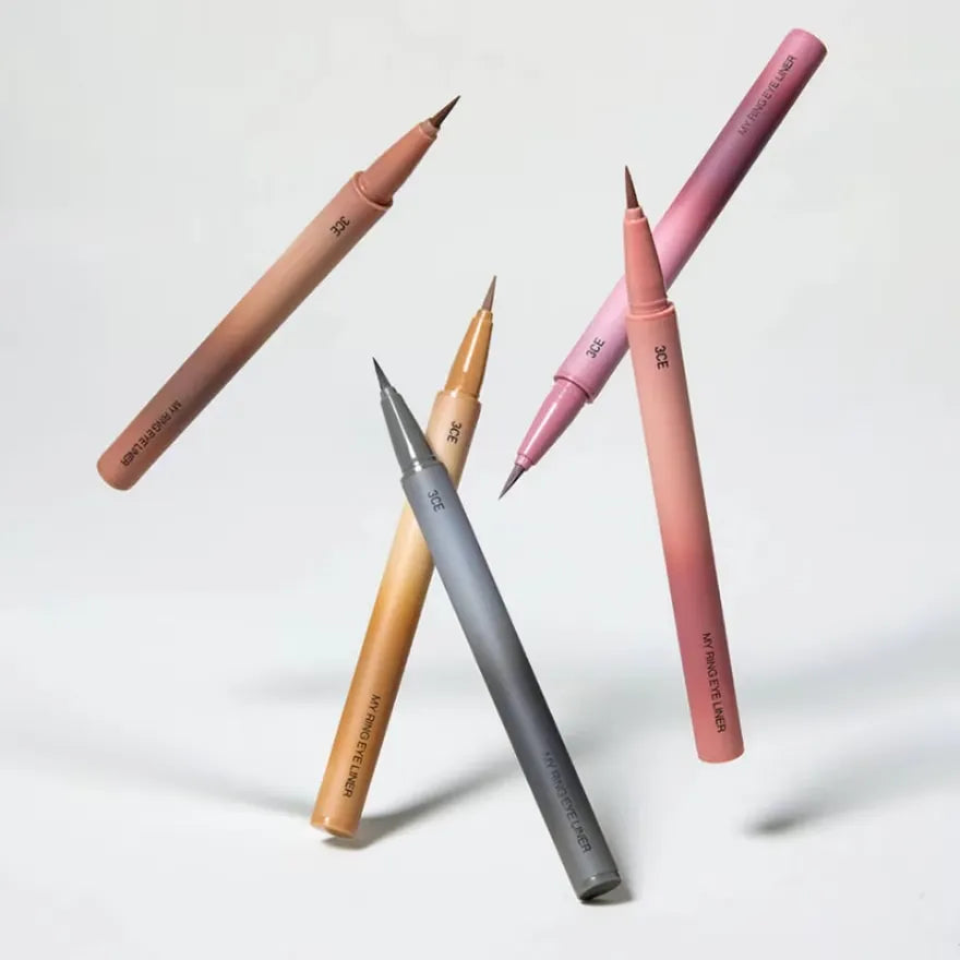 3CE光环极细眼线液笔#奶咖棕