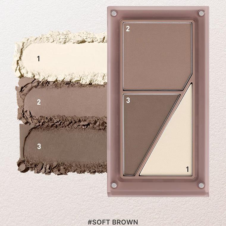 3CE Layer It All Contour Palette #01 Soft Brown