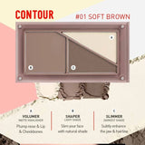 3CE Layer It All Contour Palette #01 Soft Brown