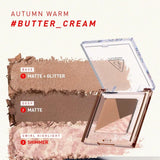 3CE三色眼影#07狸花棕