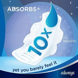 Whisper Always Infinity Sanitary Napkin Overnight 340mm 10pcs