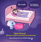 Whisper Always Koala Period Panty Sanitary Pants M 4pcs