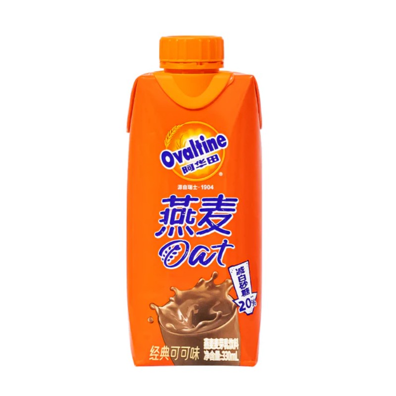 Ovaltine Oat Milk Malt Drink Cocoa Flavor 330ml