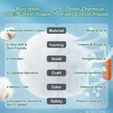 Purcotton Disposable Face Towels 6 Packs