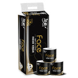 C&S Clean Soft Facial Tissue Black Core Roll 10pcs