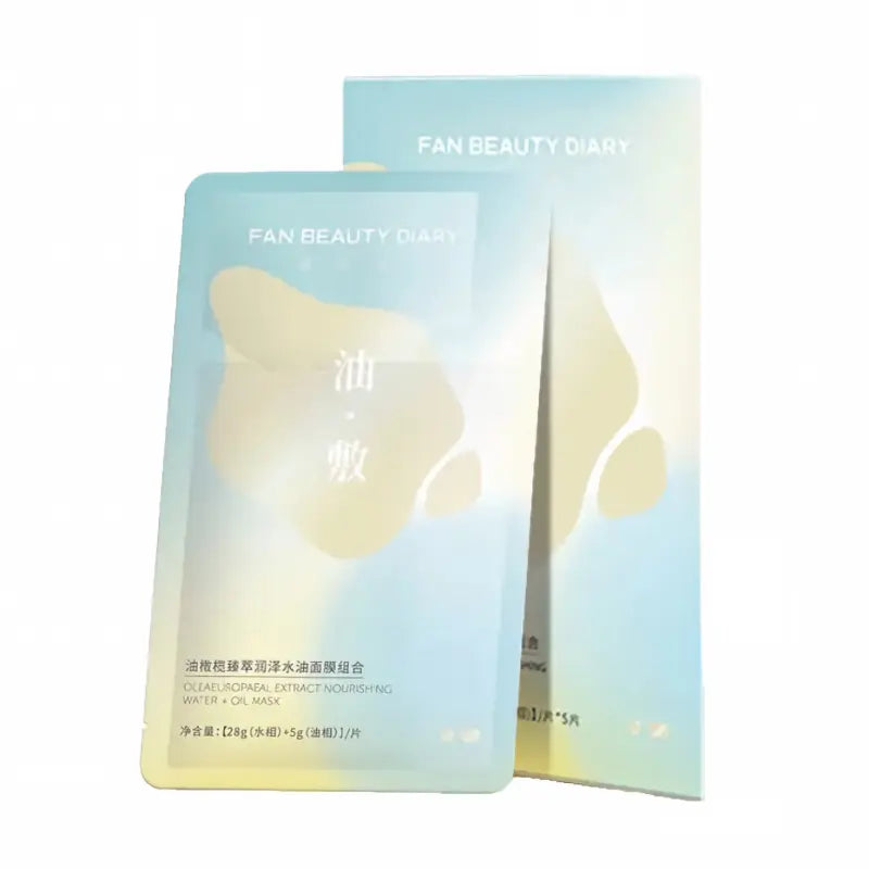 Fan Beauty Diary Oleaeuropaear Extract Nourishing Water+Oil Mask 1pcs