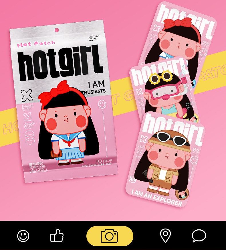 Xuancao Warm Patch Hot Girl 10pcs