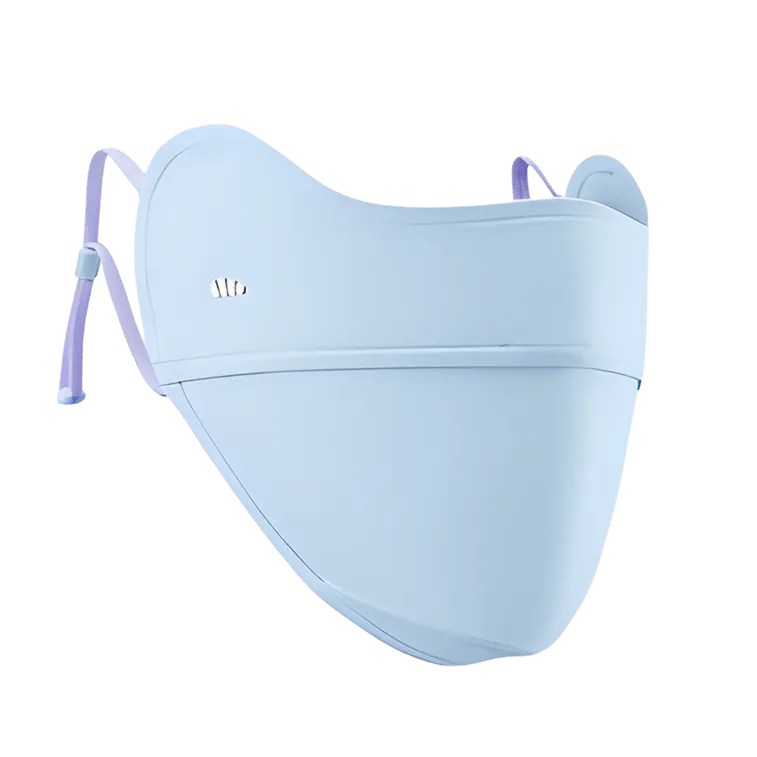 Beneunder Women's Sun Protection Face Mask Pure Blue
