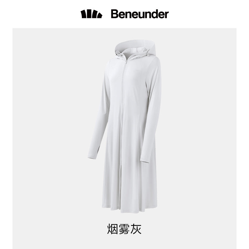 Beneunder蕉下冰触系列云袍防晒服烟雾灰