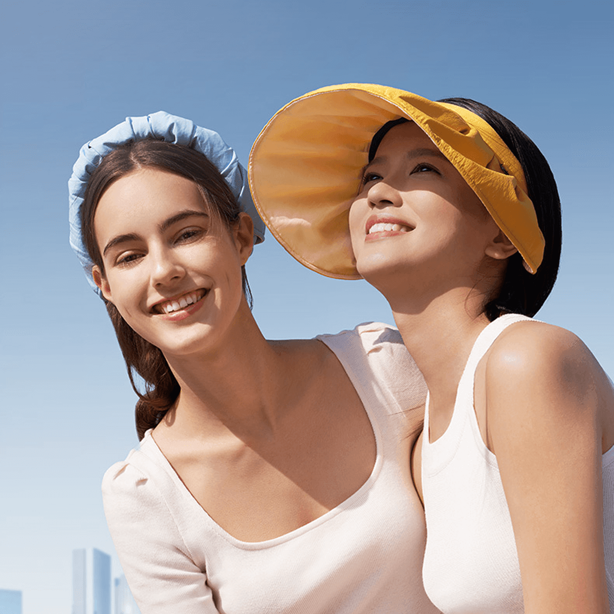 Beneunder Sun Visor Hat UV Protection Milk Purple