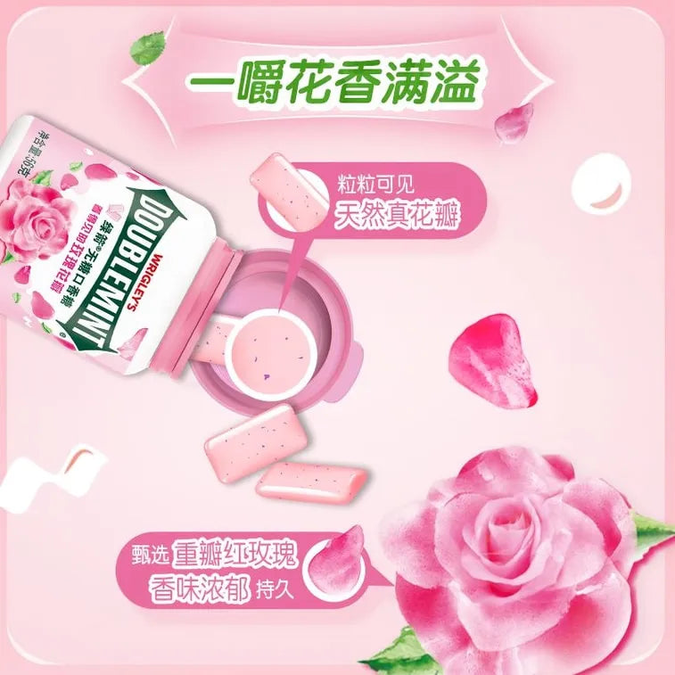Doublemint Sugar-free Gum Rose Mint Flavor 56g