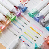 Jiwusha Soft-tip Highlighter Marker Pen Light Orange