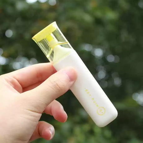 Jiwusha集物社超软头荧光笔柠檬黄色
